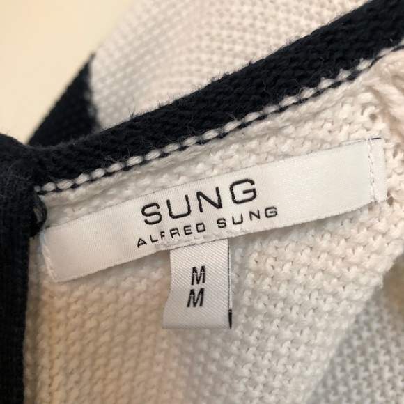 Blue and white striped sweater - Picture 5 of 5